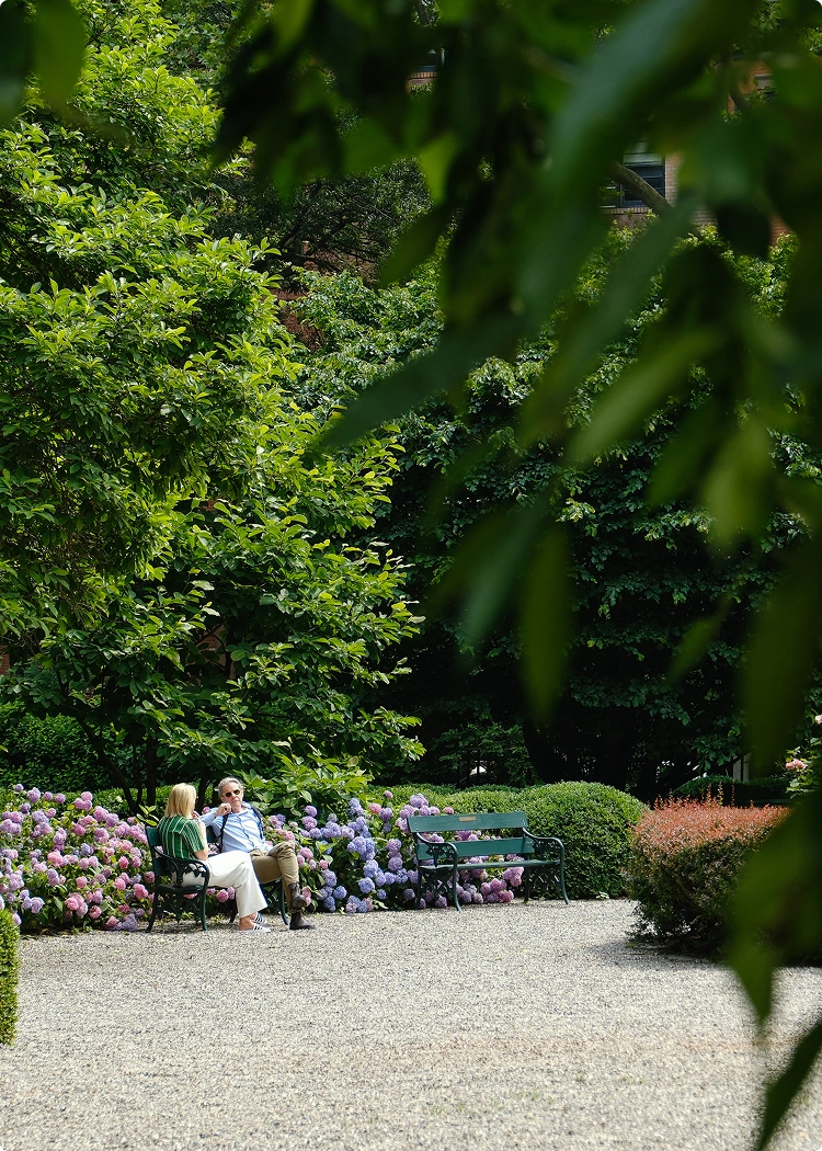 <h3>Stuyvesant Park</h3>
<h4>PARKS & REC</h4>
<p>Tucked just east of Gramercy, Stuyvesant Park offers a quiet, tree-lined retreat—where historic iron gates open to winding paths, lush gardens, and moments of calm in the heart of the city.</p>
